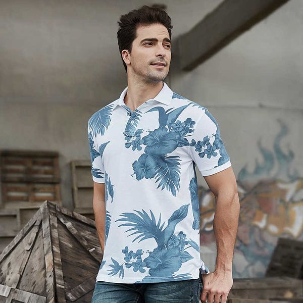 summer new fashion men's cotton printed short-sleeved casual round neck polo shirt men, White;black
summer new fashion men's cotton printed short-sleeved casual round neck polo shirt men, White;black