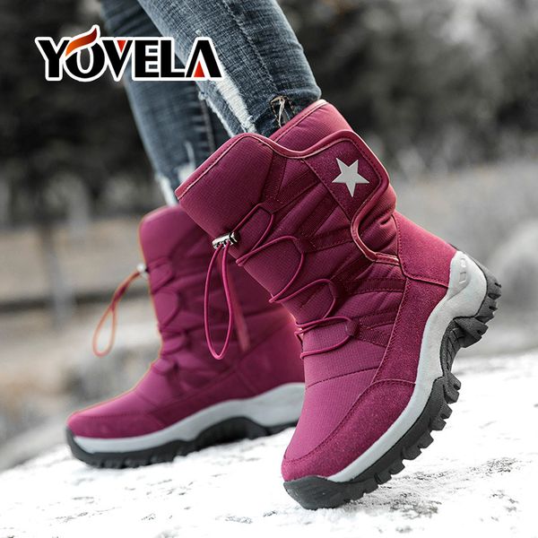 snow boots warm push boots waterproof non-slip winter boots thick leather platform women warm shoes large size35-46 y1221, Black
snow boots warm push boots waterproof non-slip winter boots thick leather platform women warm shoes large size35-46 y1221, Black