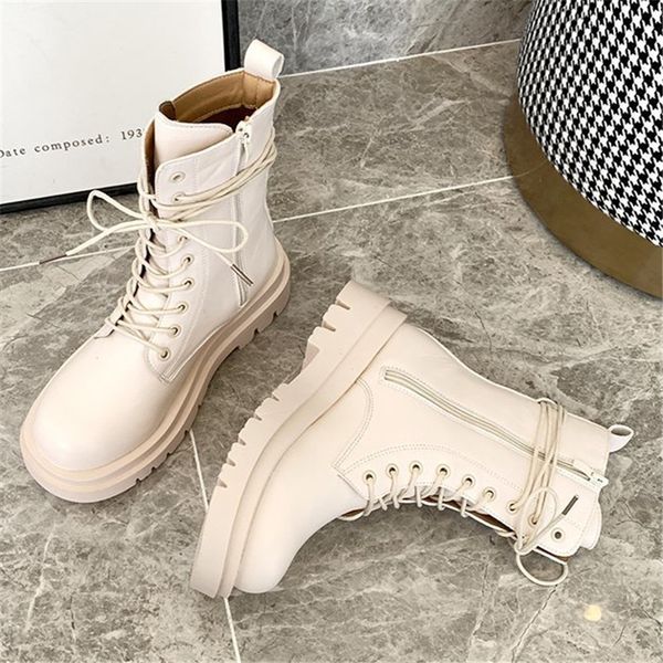 2021 women's martin new fall british student beige skin boots lace to shoes 8bqo, Black
2021 women's martin new fall british student beige skin boots lace to shoes 8bqo, Black