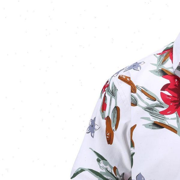 2021 summer male short sleeve shirt casual hawaii mens dress shirts camisa masculina men clothing flower print shirt beach shirt, White;black
2021 summer male short sleeve shirt casual hawaii mens dress shirts camisa masculina men clothing flower print shirt beach shirt, White;black