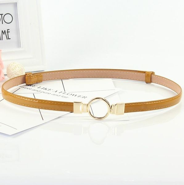 new patent leather belt women adjust belts gold buckle metal waistbands thin pu leather black waist girdle dress straps casual sqctli, Black;brown
new patent leather belt women adjust belts gold buckle metal waistbands thin pu leather black waist girdle dress straps casual sqctli, Black;brown