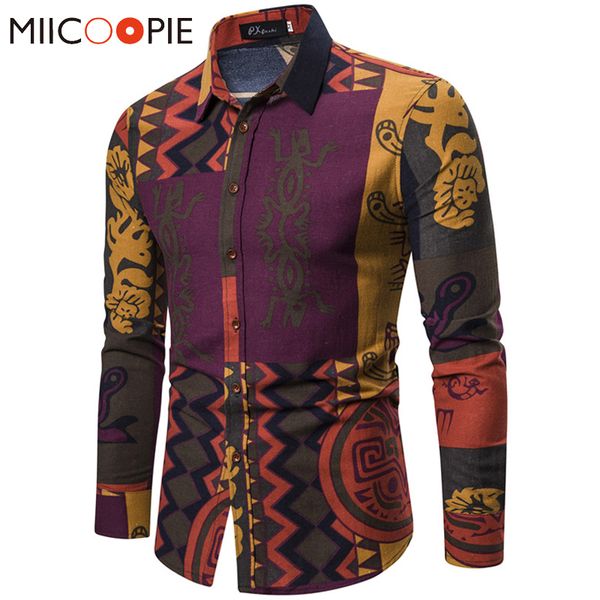 tribal style plaid printed linen shirts men plus size 5xl slim fit heren overhemden autumn vintage mens long sleeve dress shirt y0104, White;black
tribal style plaid printed linen shirts men plus size 5xl slim fit heren overhemden autumn vintage mens long sleeve dress shirt y0104, White;black