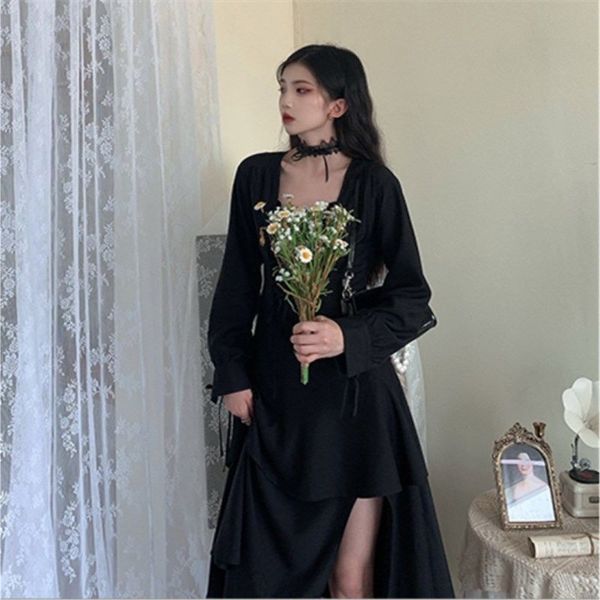 asakawa кавабата ясунари рукав осени рукавах кавабата осень платье женщины платье 2020 новый черный средний и длинный стиль с талией и й, Black;gray
asakawa кавабата ясунари рукав осени рукавах кавабата осень платье женщины платье 2020 новый черный средний и длинный стиль с талией и й, Black;gray