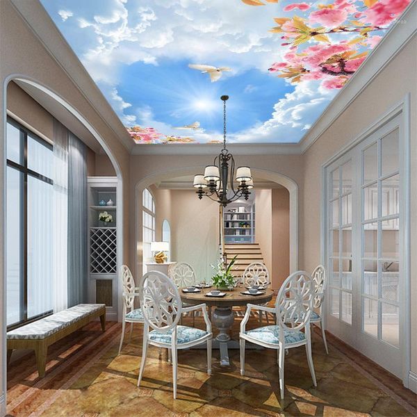 3dcustomized sky natural scenery ceiling wallpaper clear sky wall paper non-woven waterproof home improvement wall covering1
3dcustomized sky natural scenery ceiling wallpaper clear sky wall paper non-woven waterproof home improvement wall covering1