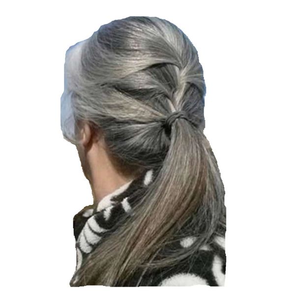 silver gray hair ponytail extension silver grey afro bun or puff sliky straight drawstring human hair ponytails clip in real hair grey color, Black
silver gray hair ponytail extension silver grey afro bun or puff sliky straight drawstring human hair ponytails clip in real hair grey color, Black