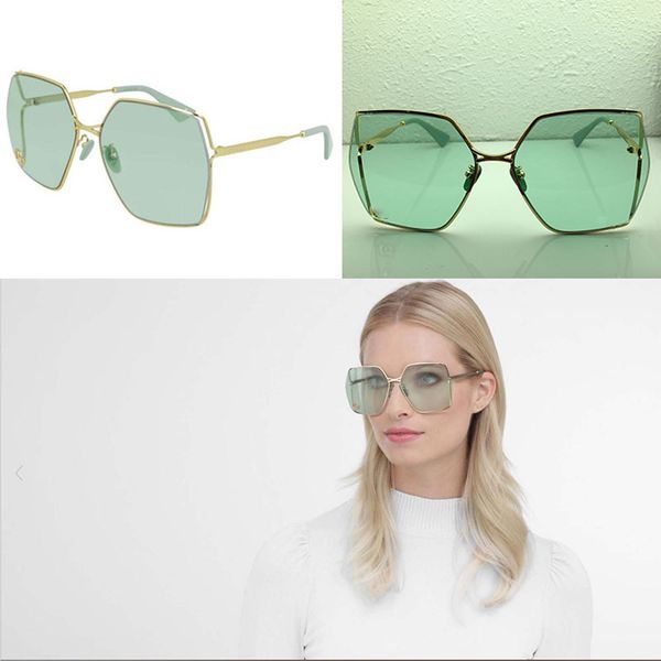 women shopping glasses fashion sunglasses 0817s green lens square thin metal half frame sunglasses grade with original box, White;black
women shopping glasses fashion sunglasses 0817s green lens square thin metal half frame sunglasses grade with original box, White;black
