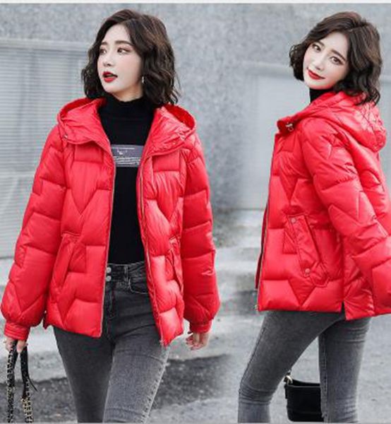wholesale women's winter coat waist was thinner mid-length tooling loose student padded jacket, Black
wholesale women's winter coat waist was thinner mid-length tooling loose student padded jacket, Black