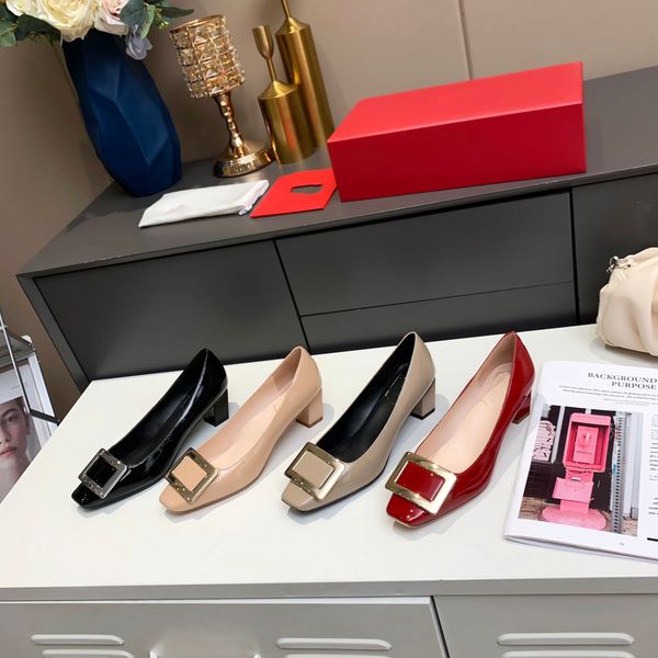 luxurypring 2022 new women's singles shoes with thick bottom and square buckle shallow mouth occupation, low and high heel commute, Black
luxurypring 2022 new women's singles shoes with thick bottom and square buckle shallow mouth occupation, low and high heel commute, Black
