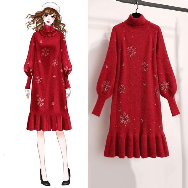 2021 new 200 thin western style dress fashion female size catties autumn and winter ggxr, White;black
2021 new 200 thin western style dress fashion female size catties autumn and winter ggxr, White;black