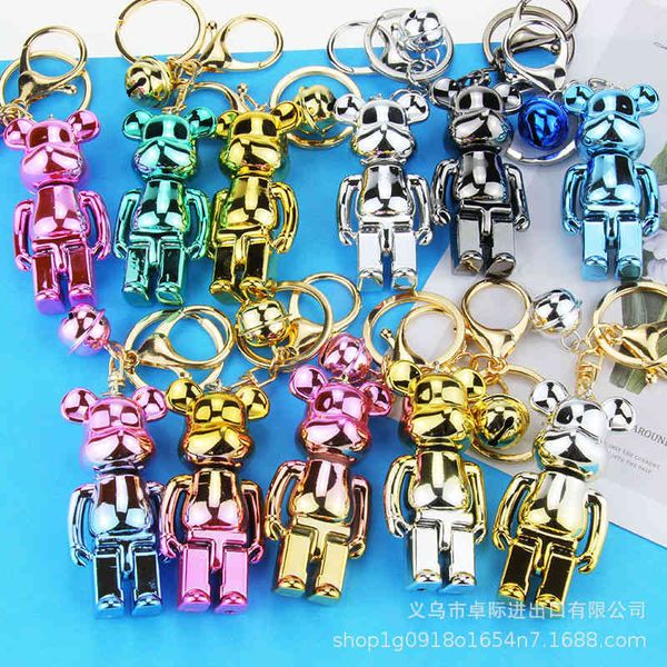keychains net red violent bear key chain metal color gradient acrylic electroplating bag pendant creative jewelry gift, Silver
keychains net red violent bear key chain metal color gradient acrylic electroplating bag pendant creative jewelry gift, Silver