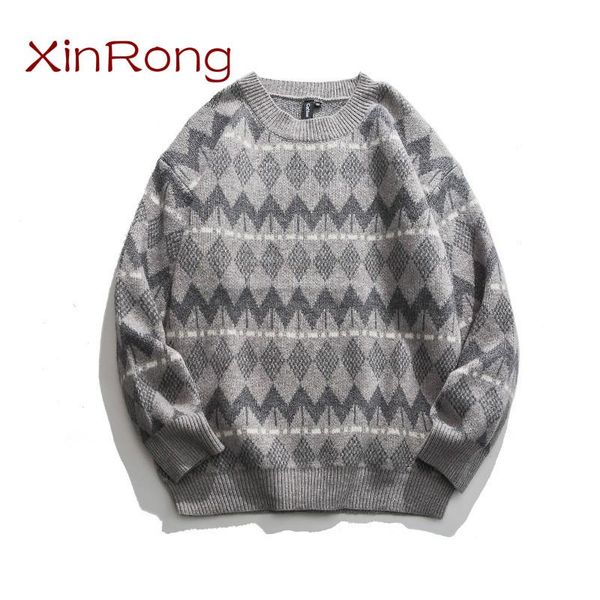 men's sweaters young long-sleeved retro plaid sweater pullover literary o-neck korean wild fashion casual fresh harajuku clothes., White;black
men's sweaters young long-sleeved retro plaid sweater pullover literary o-neck korean wild fashion casual fresh harajuku clothes., White;black