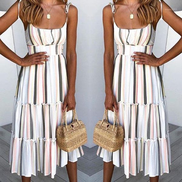 casual dresses women backless suspender dress summer fashion high waist stripe printing long dress1, Black;gray
casual dresses women backless suspender dress summer fashion high waist stripe printing long dress1, Black;gray
