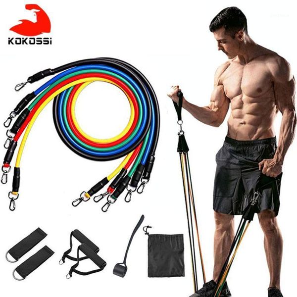 resistance bands kokossi 11pcs/set pull rope fitness exercises latex tubes pedal excerciser body training workout yoga1
resistance bands kokossi 11pcs/set pull rope fitness exercises latex tubes pedal excerciser body training workout yoga1