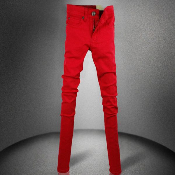 new style 2020 fashion teenager stretch red denim jeans men's slim korean style trendy men's slim tight students cowboy trousers q, Black;white
new style 2020 fashion teenager stretch red denim jeans men's slim korean style trendy men's slim tight students cowboy trousers q, Black;white