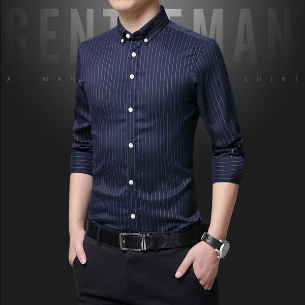 men's casual shirts arrival autumn shirt fashion dress long-sleeved plaid summer slim fit hip hop clothes, White;black
men's casual shirts arrival autumn shirt fashion dress long-sleeved plaid summer slim fit hip hop clothes, White;black