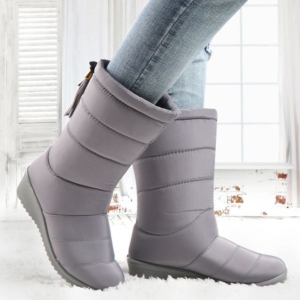 waterproof winter women ankle female tassel snow boots shoes down elastic band wedges ladies warm botas mujer y200115, Black
waterproof winter women ankle female tassel snow boots shoes down elastic band wedges ladies warm botas mujer y200115, Black