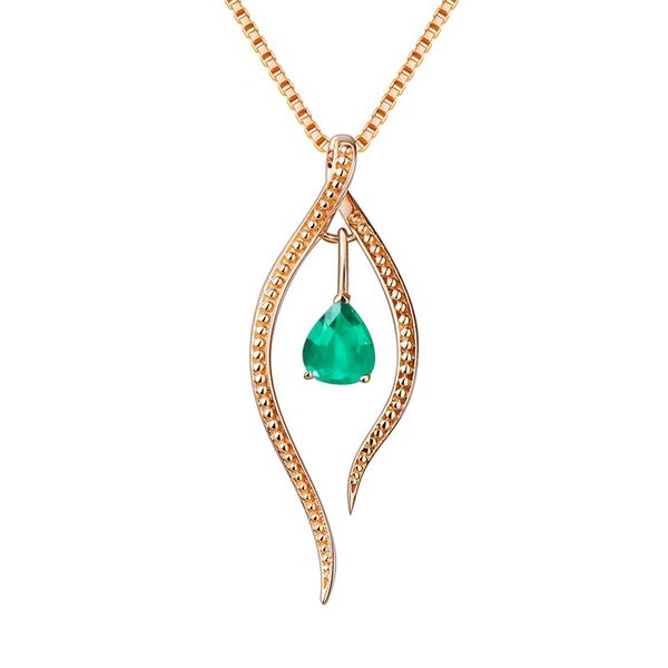 drop-shaped pendant female 18k gold green crystal colored gemstone clavicle necklace solid sterling silver rose gold pendant necklace
drop-shaped pendant female 18k gold green crystal colored gemstone clavicle necklace solid sterling silver rose gold pendant necklace