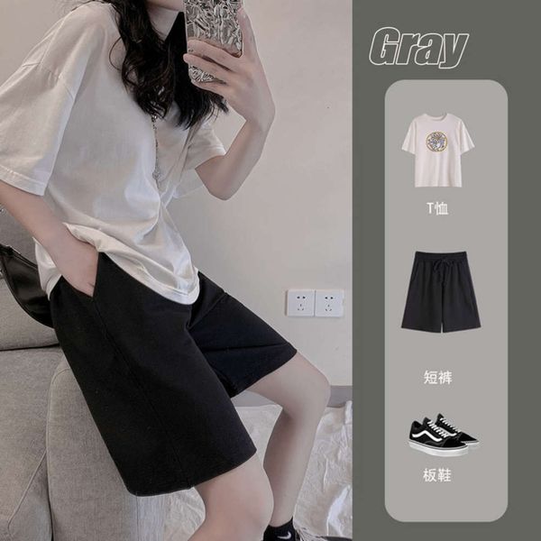 sports shorts women's summer 2020 new leisure straight tube, hong kong style, loose and versatile, korean students' wide leg capri, White;black
sports shorts women's summer 2020 new leisure straight tube, hong kong style, loose and versatile, korean students' wide leg capri, White;black