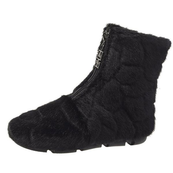 2021 new sweet autumn beautiful white shoes comfortable women winter teddy warm snow hairy fashion front zipper boots g09a, Black
2021 new sweet autumn beautiful white shoes comfortable women winter teddy warm snow hairy fashion front zipper boots g09a, Black