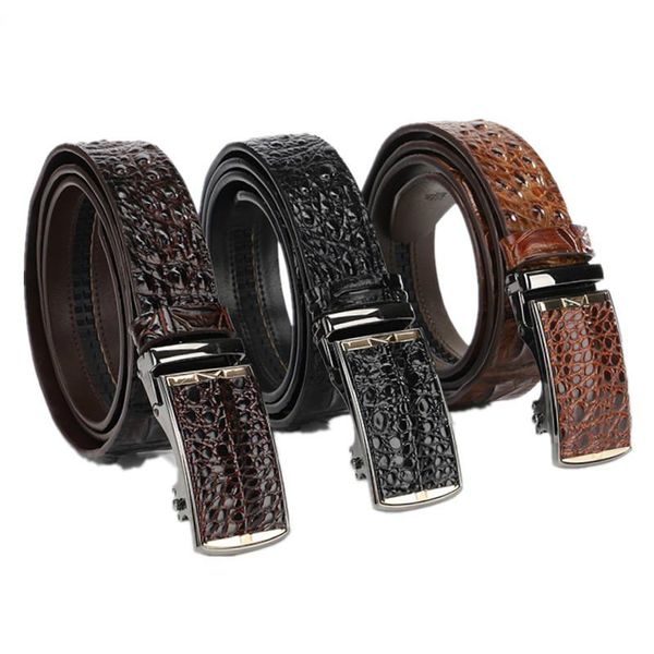 man belt dermis crocodile leather relaxation gentleman strap waistband girdle waist belts luxury holiday gift hi-g bales catch, Black;brown
man belt dermis crocodile leather relaxation gentleman strap waistband girdle waist belts luxury holiday gift hi-g bales catch, Black;brown