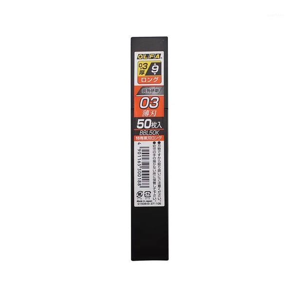 50 pieces olfa bbl50k replacement black blades 9mm s-type for wallpaper work professional type heavy duty thick 0.3mm1
50 pieces olfa bbl50k replacement black blades 9mm s-type for wallpaper work professional type heavy duty thick 0.3mm1