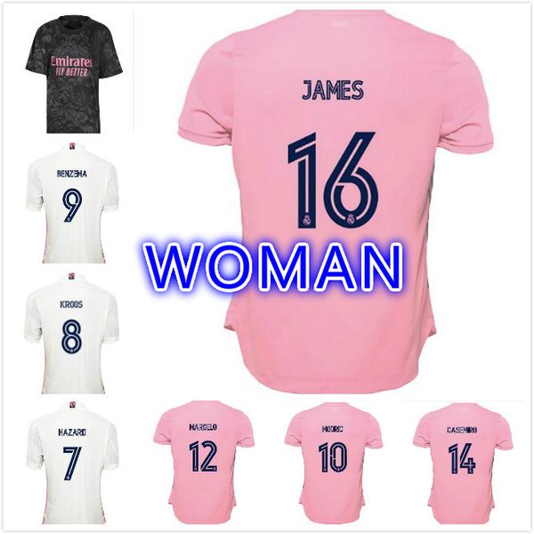 women real madrid 2021 asensio benzema bale james sergio ramos benzema camisetas fhazard soccer jersey thailand quality football shirts, Black;yellow
women real madrid 2021 asensio benzema bale james sergio ramos benzema camisetas fhazard soccer jersey thailand quality football shirts, Black;yellow