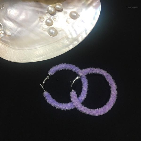 cool round plush winding hoop earrings for women girl harajuku vintage blue purple color system punk earrings trendy jewelry new1, Golden;silver
cool round plush winding hoop earrings for women girl harajuku vintage blue purple color system punk earrings trendy jewelry new1, Golden;silver