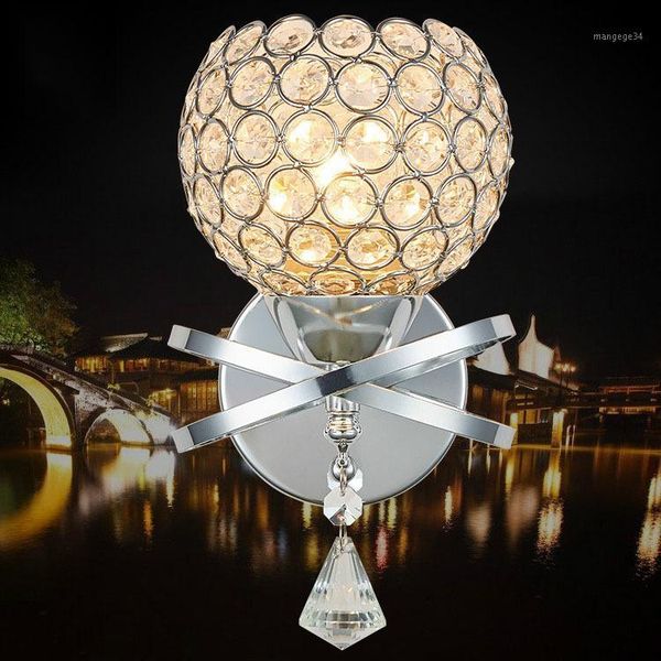 modern crystal wall lamp stainless steel e27 wall light bedroom bedside lamp indoor lamps sliver
modern crystal wall lamp stainless steel e27 wall light bedroom bedside lamp indoor lamps sliver