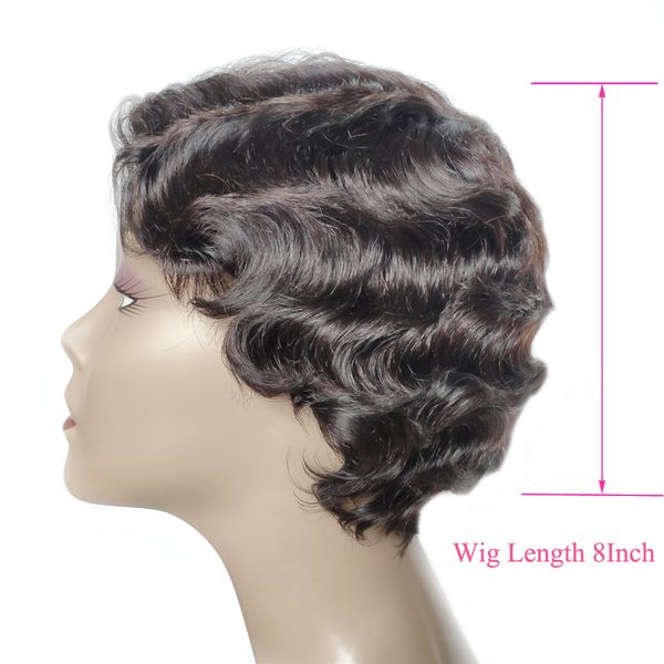 superfect short human hair wigs for women ocean wave remy natural color human hair wig 8inch brazilian wig, Black;brown
superfect short human hair wigs for women ocean wave remy natural color human hair wig 8inch brazilian wig, Black;brown