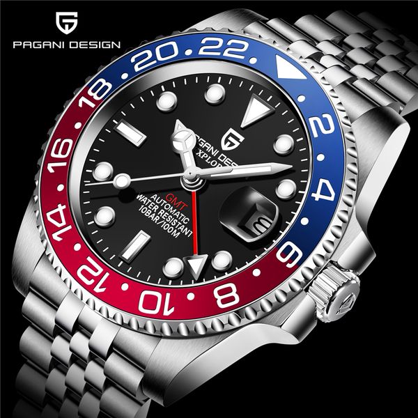 st9 up watch stainless black ceramic bezel pepsi mens mechanical automatic movement gmt watch jubilee strap men watches 126710blnr wristwatc, Slivery;brown
st9 up watch stainless black ceramic bezel pepsi mens mechanical automatic movement gmt watch jubilee strap men watches 126710blnr wristwatc, Slivery;brown