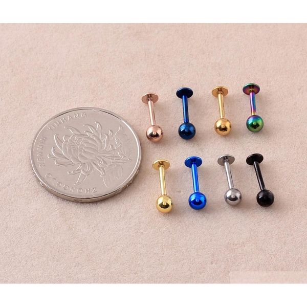 labret ring lip stud bar 316l stainless steel 16g popular body piercing jewelry cartiliage tragus monroe ch sqcgts homes2007, Black
labret ring lip stud bar 316l stainless steel 16g popular body piercing jewelry cartiliage tragus monroe ch sqcgts homes2007, Black