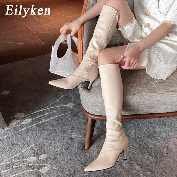 eilyken hot полный кожа pu сапоги женщины колено высокие сапоги новый бренд моды твердые острым носом шпильках zip ночной клуб обувь, Black
eilyken hot полный кожа pu сапоги женщины колено высокие сапоги новый бренд моды твердые острым носом шпильках zip ночной клуб обувь, Black