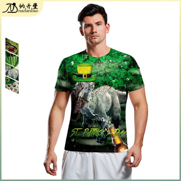 hat irish st. patrick's day green sub ftival 3d digital printing street party couple's short sve t-shirt, Black
hat irish st. patrick's day green sub ftival 3d digital printing street party couple's short sve t-shirt, Black