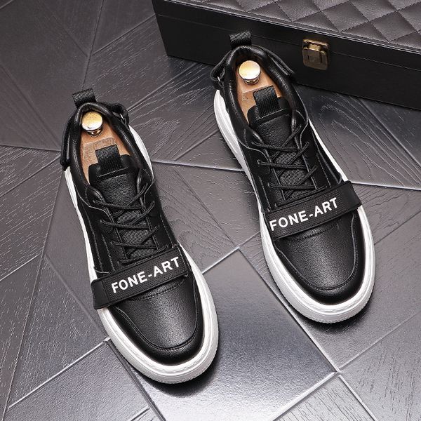 spring autumn white leather wedding dress boat shoes fashion men lace up sneakers handmade breathable mens loafers luxury walking sneakers e, Black
spring autumn white leather wedding dress boat shoes fashion men lace up sneakers handmade breathable mens loafers luxury walking sneakers e, Black
