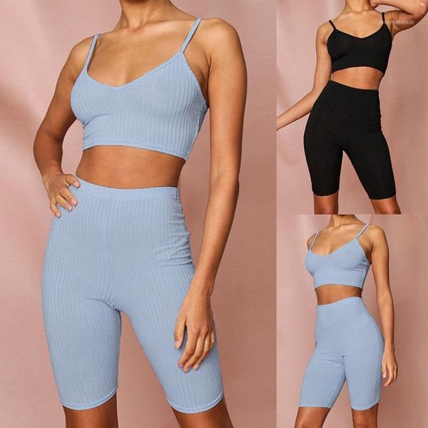 women's summer sports small vest high waist five-point pants casual suit1, Gray
women's summer sports small vest high waist five-point pants casual suit1, Gray