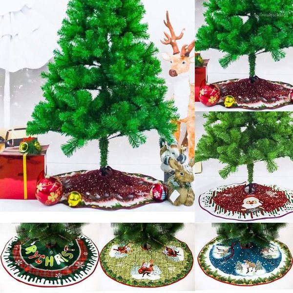christmas decorations tree skirt ornament ground around floor 90cm/35.4inch mat party home round home,1
christmas decorations tree skirt ornament ground around floor 90cm/35.4inch mat party home round home,1