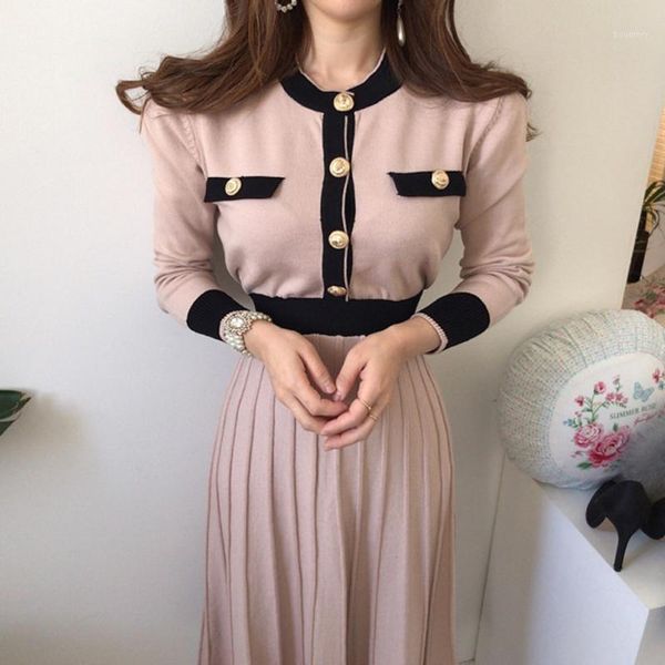 winter knitted sweater dress women elegant casual long sleeve pink office pleated dresses midi for female korea chic vestidos1, Black;gray
winter knitted sweater dress women elegant casual long sleeve pink office pleated dresses midi for female korea chic vestidos1, Black;gray