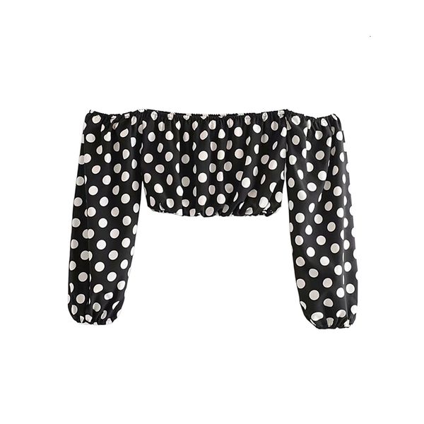 2021 new jacket black-and-white-dotted open-lantern shoulder shirt harvest long occasional lantern neck bar geaf
2021 new jacket black-and-white-dotted open-lantern shoulder shirt harvest long occasional lantern neck bar geaf