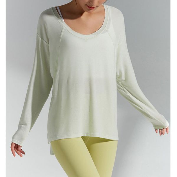 loose long sleeve crop yoga fitness gym t shirt workout tank sports women casual athletic shirts sportwear clothes, White;red
loose long sleeve crop yoga fitness gym t shirt workout tank sports women casual athletic shirts sportwear clothes, White;red