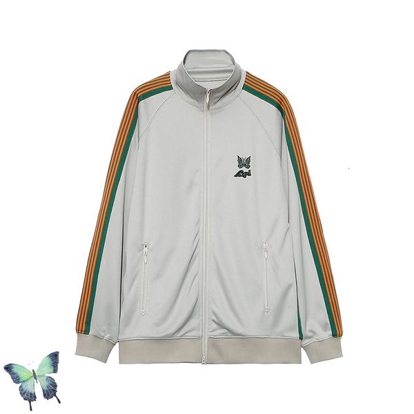 2021 new needles embroidery webbing side pants trouser men women zipper pocket awge limited sports jacket fast shipping lx08, Black
2021 new needles embroidery webbing side pants trouser men women zipper pocket awge limited sports jacket fast shipping lx08, Black