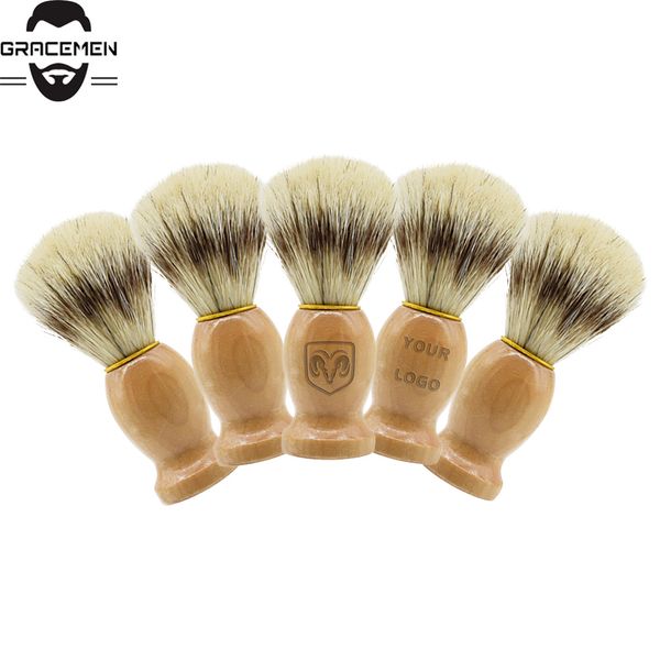moq 100 pcs oem customize logo men beard shaving cream brush wood handle & natural boar bristle facial shampoo brushes for grooming, Silver
moq 100 pcs oem customize logo men beard shaving cream brush wood handle & natural boar bristle facial shampoo brushes for grooming, Silver