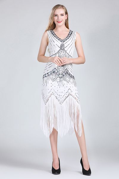 1920s vintage flapper great gatsby party dress v-neck sleeveless sequin beaded style style tassel flapper vestidos feminina 1920, Black;red
1920s vintage flapper great gatsby party dress v-neck sleeveless sequin beaded style style tassel flapper vestidos feminina 1920, Black;red