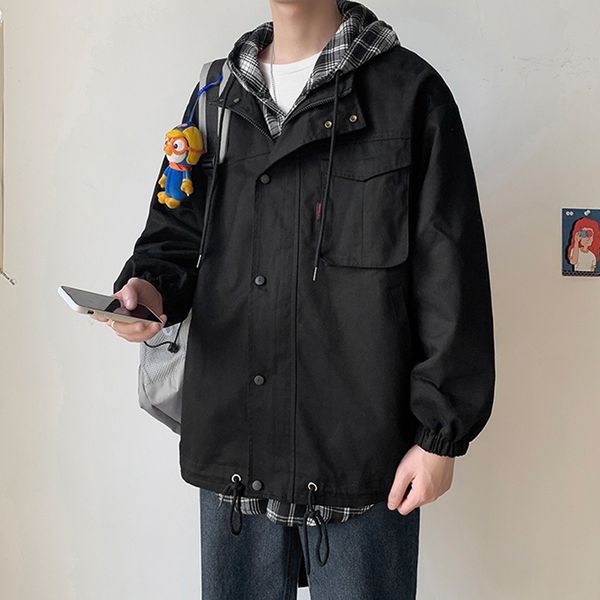 2021 the new men's spring and new fall two sewing pieces hoodie cotton in a straight line plus size jacket fodb, Black;brown
2021 the new men's spring and new fall two sewing pieces hoodie cotton in a straight line plus size jacket fodb, Black;brown
