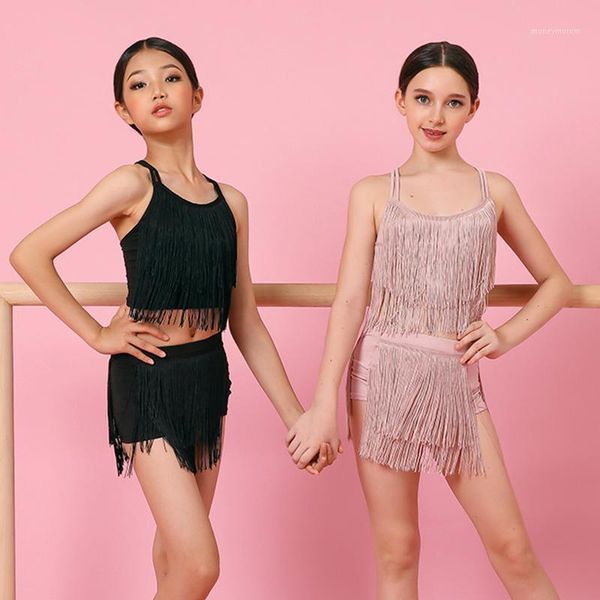 stage wear latin dance dress girls fashion tassel vest shorts children performance costumes tango rumba salsa cha samba dnv132051, Black;red
stage wear latin dance dress girls fashion tassel vest shorts children performance costumes tango rumba salsa cha samba dnv132051, Black;red