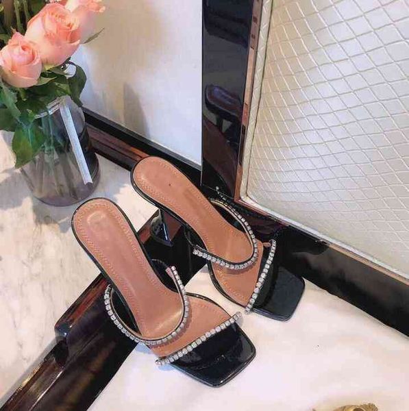 designer chain sandals luxury high-heeled shoes diamond square head slippers roman wine glass heel web celebrity versatile stiletto, Black
designer chain sandals luxury high-heeled shoes diamond square head slippers roman wine glass heel web celebrity versatile stiletto, Black