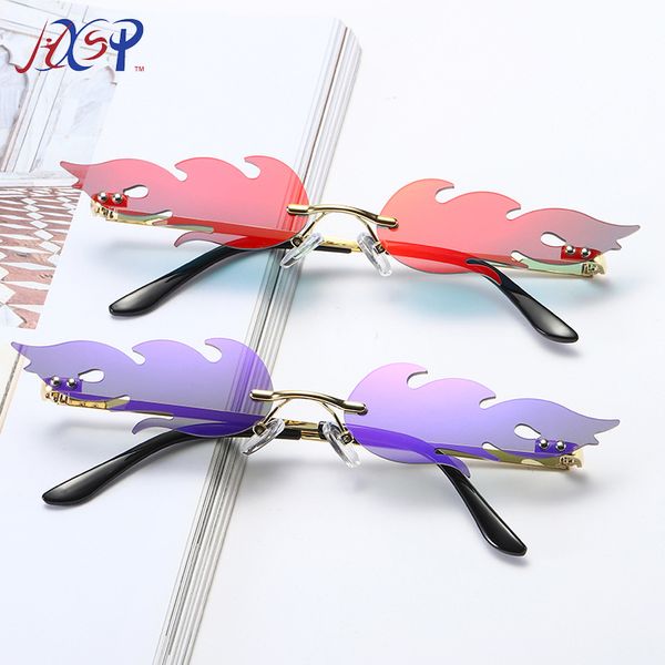 мода огонь пламя солнцезащитные очки женщины мужчины rimless волна солнцезащитные очки uv 400 очки luxury trending конкретизируйте очки, White;black
мода огонь пламя солнцезащитные очки женщины мужчины rimless волна солнцезащитные очки uv 400 очки luxury trending конкретизируйте очки, White;black