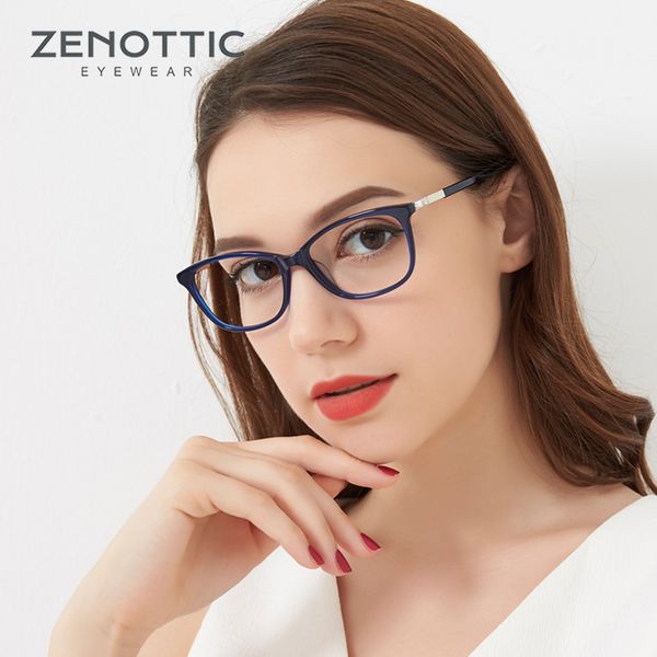 zenottic acetate cat eye glasses frames for women fashion optical myopia spectacle eyewear clear lenses prescription eyeglasses 1006, White;black
zenottic acetate cat eye glasses frames for women fashion optical myopia spectacle eyewear clear lenses prescription eyeglasses 1006, White;black