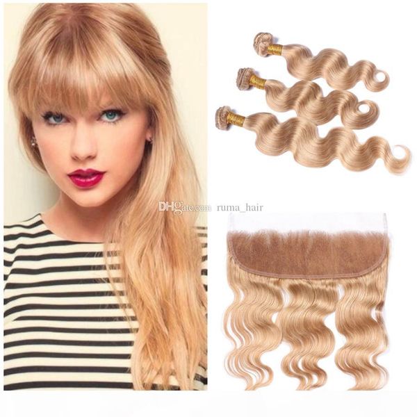 fashion hair honey blonde body wave lace frontal with bundles #27 strawberry blonde ear to ear lace frontal with 3 bundles 4pcs lot, Black;brown
fashion hair honey blonde body wave lace frontal with bundles #27 strawberry blonde ear to ear lace frontal with 3 bundles 4pcs lot, Black;brown