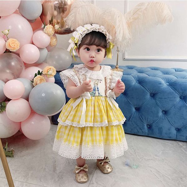 wear, new girl's princs drs, children's day costume, Red;yellow