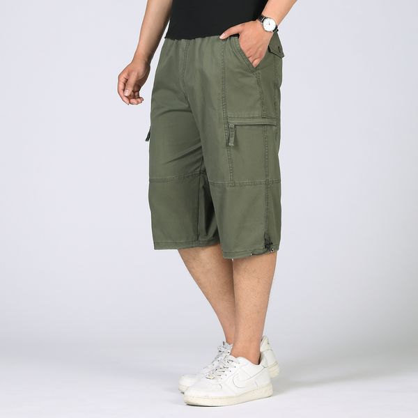 2021 new summer multi-pocket crotch zipper casual short men loose at knee height male cargo shorts plus size big 6xl 5xl 4xl aq02, White;black
2021 new summer multi-pocket crotch zipper casual short men loose at knee height male cargo shorts plus size big 6xl 5xl 4xl aq02, White;black